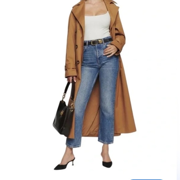 Reformation Denim - Reformation Cynthia Straight Leg Jeans‎ Size 27 High Rise $178 Colorado Wash